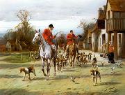 unknow artist Classical hunting fox, Equestrian and Beautiful Horses, 236. France oil painting artist